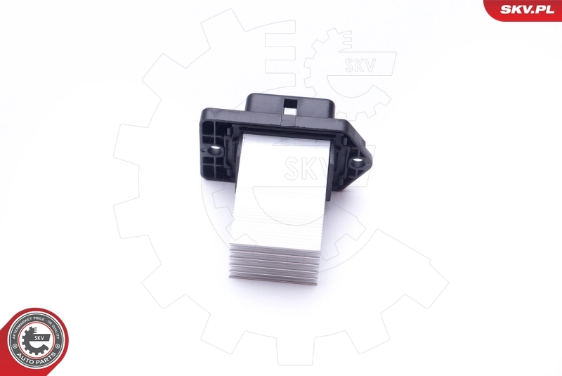 Resistor, interior blower